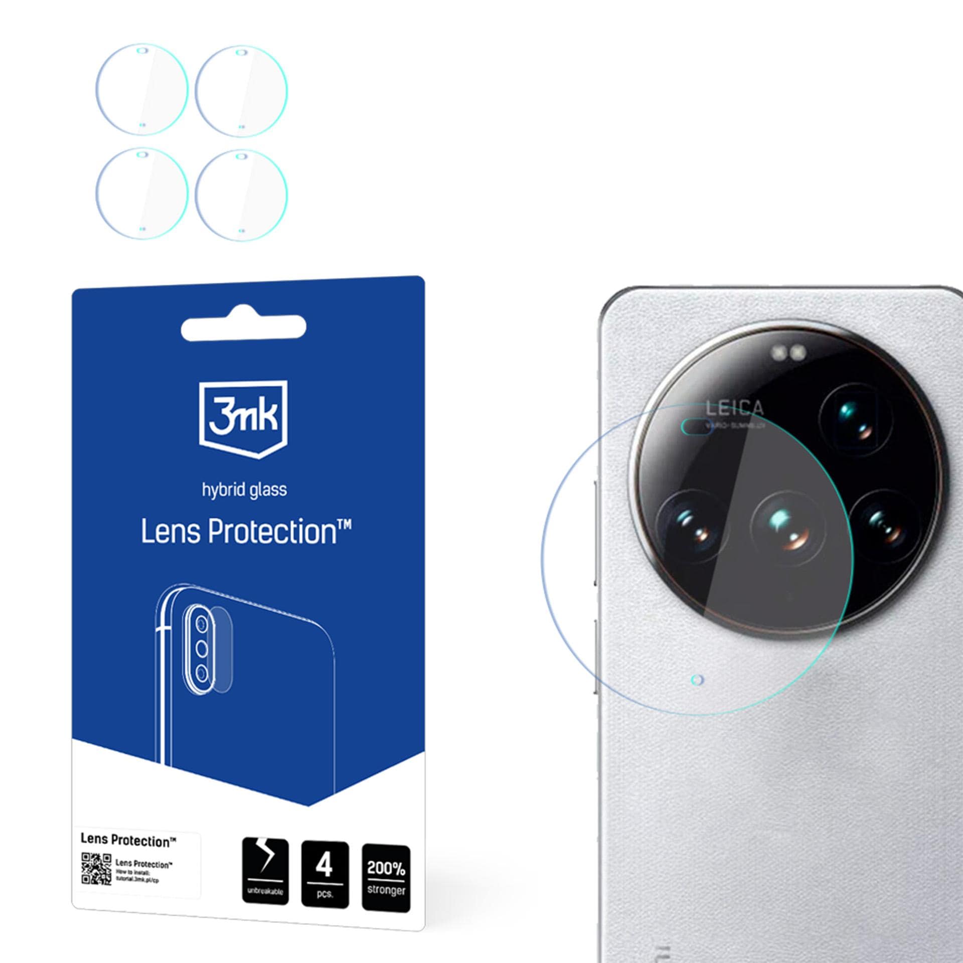 3mk linsebeskyttelsesglas til Xiaomi 15 Ultra