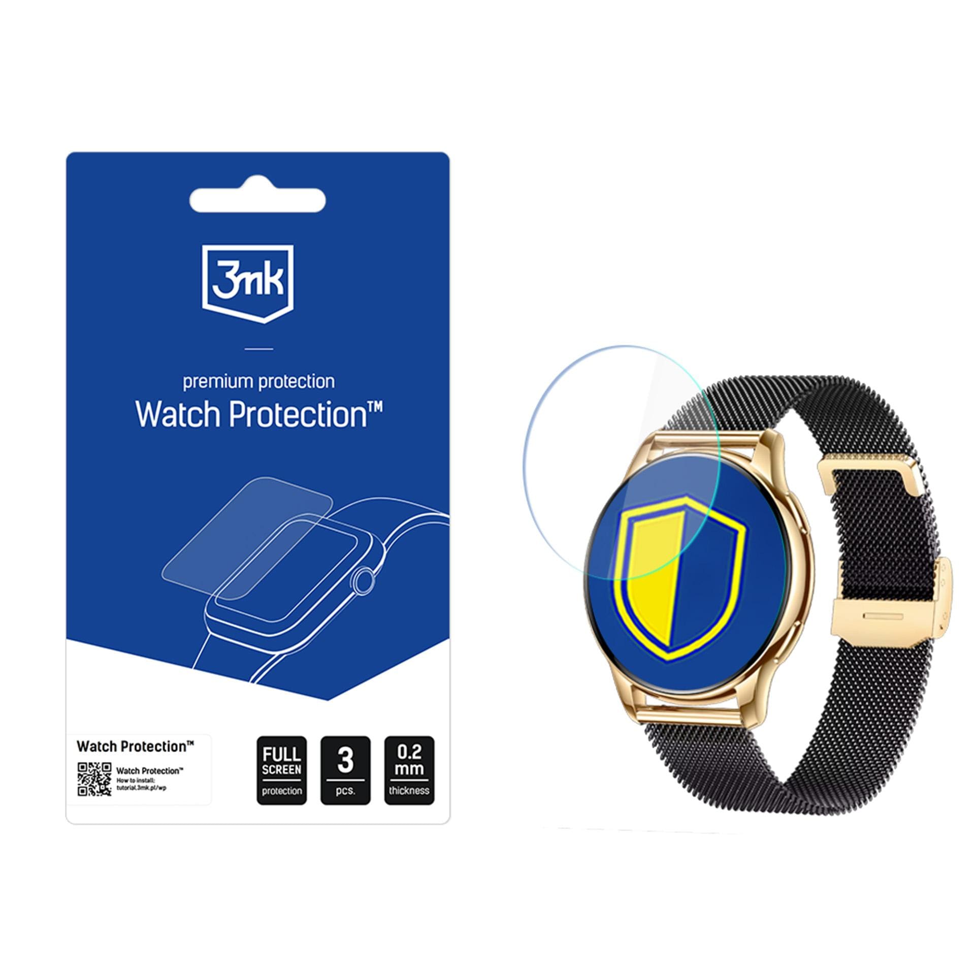 Beskyttelsesfilm til smartwatch-skærmen 3mk Watch Protection ARC Rubicon RNCF30