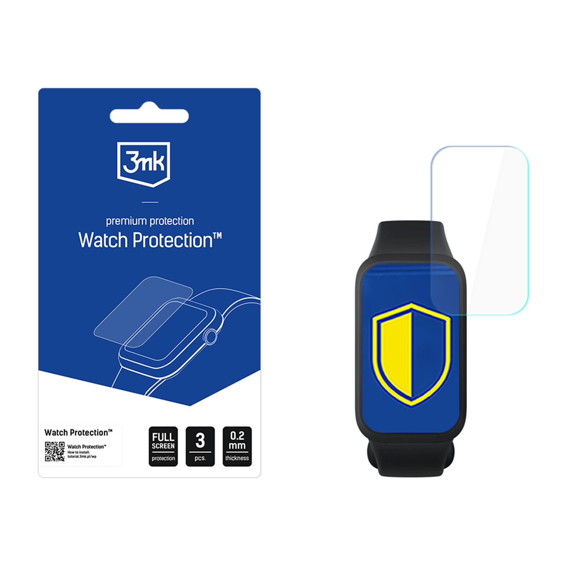 Skærmbeskyttelsesglas til smartwatch – 3mk FlexibleGlass til Xiaomi Smart Band 9 Active
