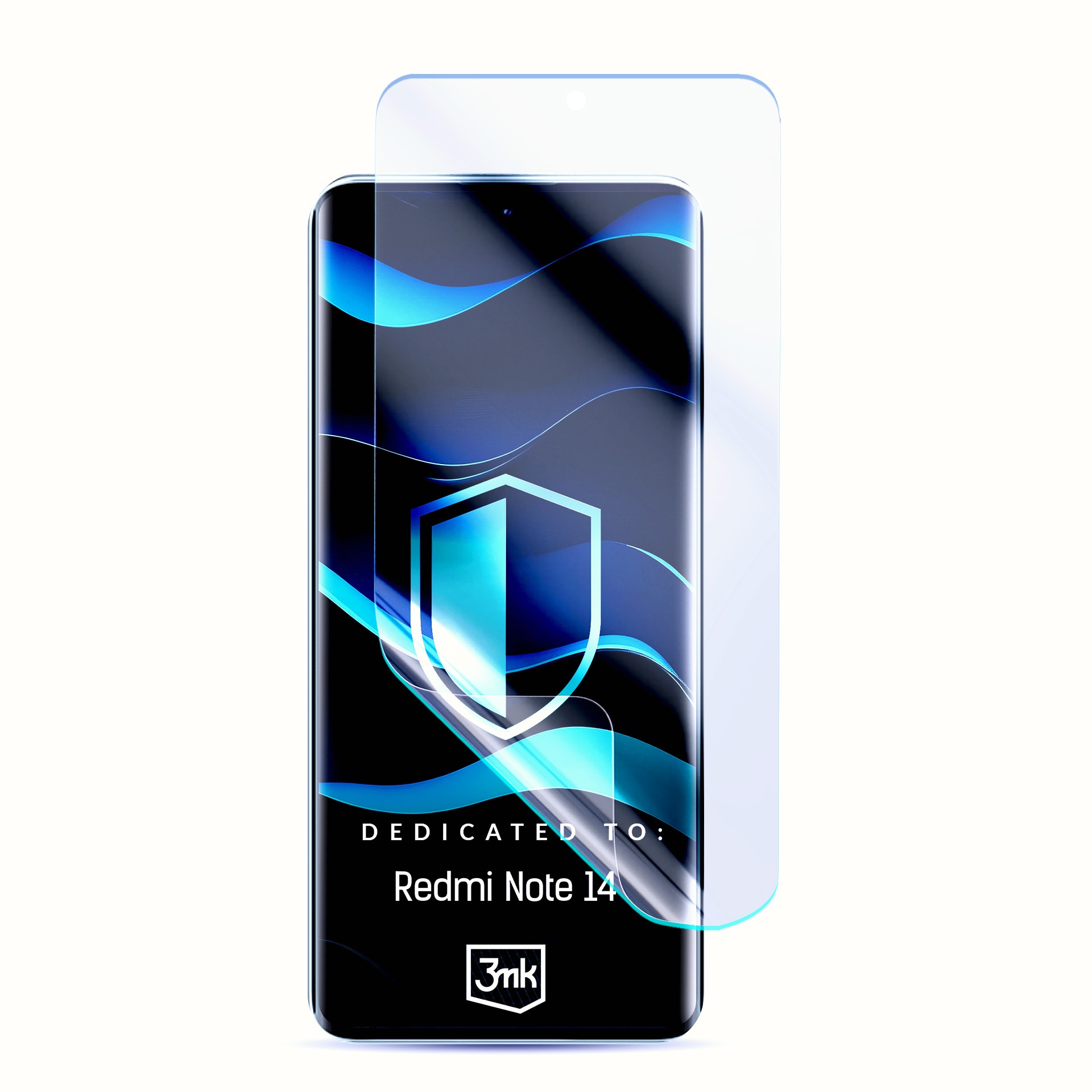 Hybridglas 3mk FlexibleGlass™ til Xiaomi Redmi Note 14 4G