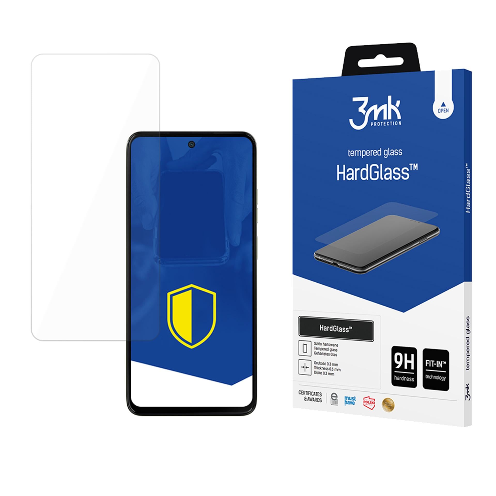 3mk HardGlass™ hærdet glas til Motorola Moto G15 / G15 Power / G05 / E15