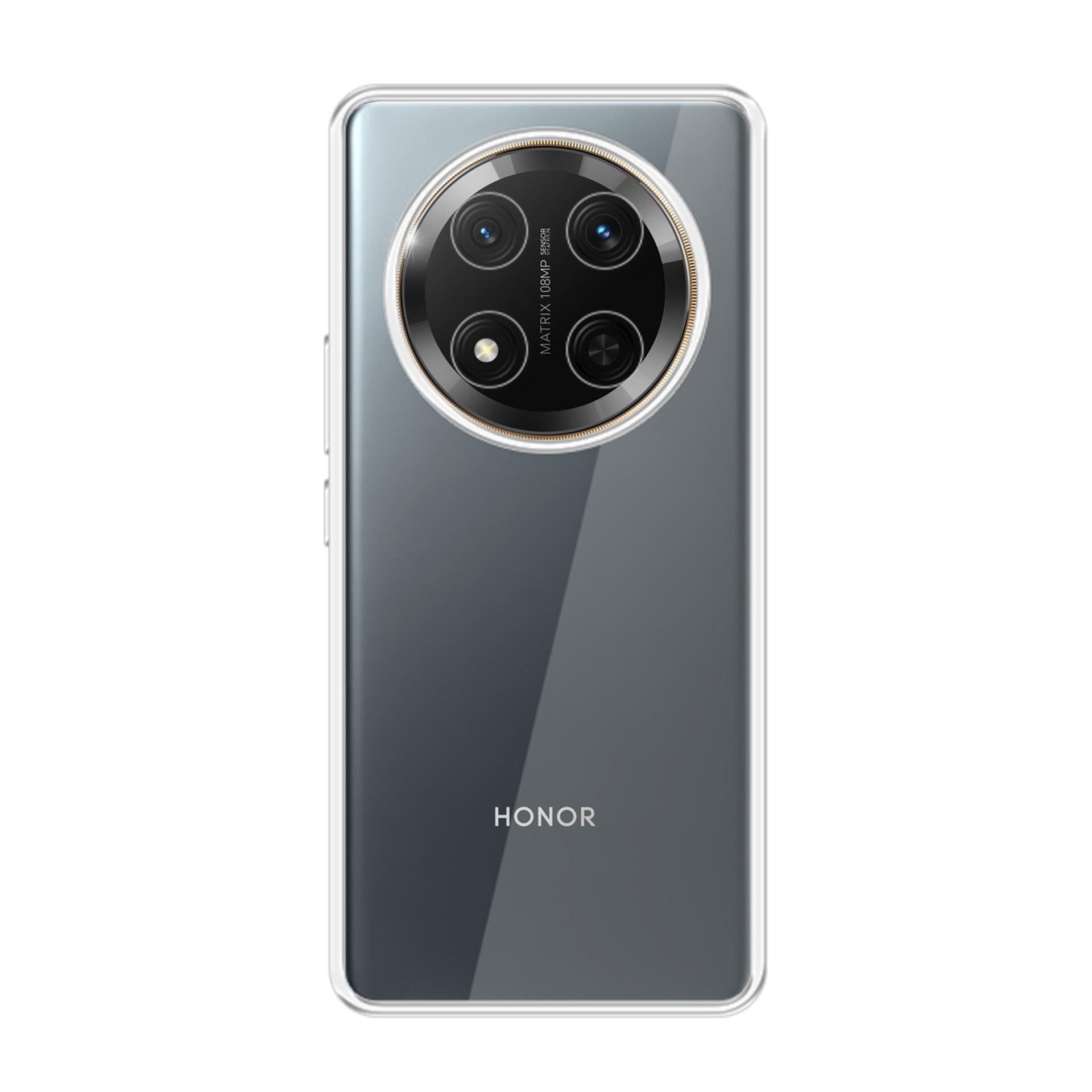 3mk gennemsigtigt cover til Honor Magic7 Lite – gennemsigtigt