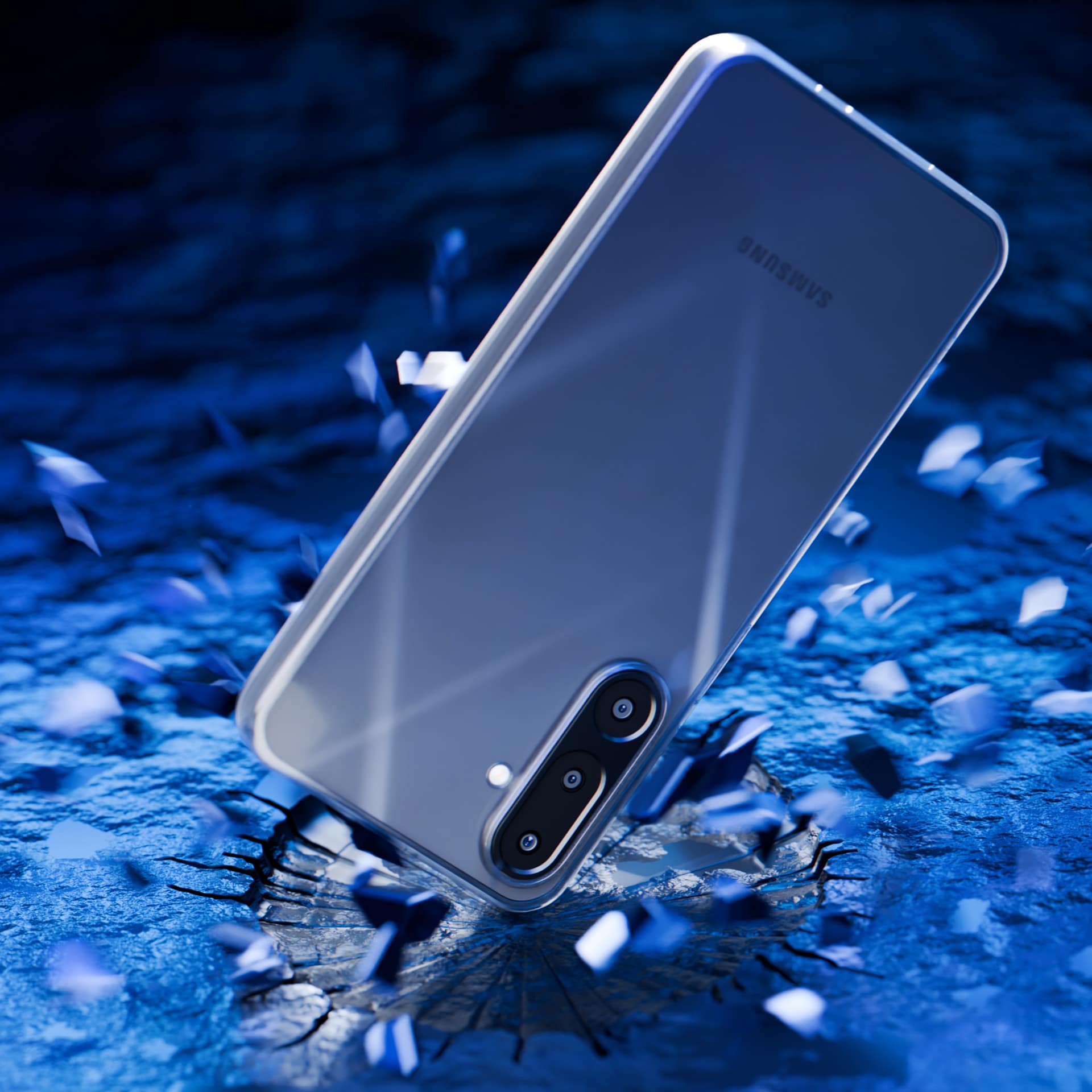 3mk gennemsigtigt cover til Samsung Galaxy M16 5G – gennemsigtigt