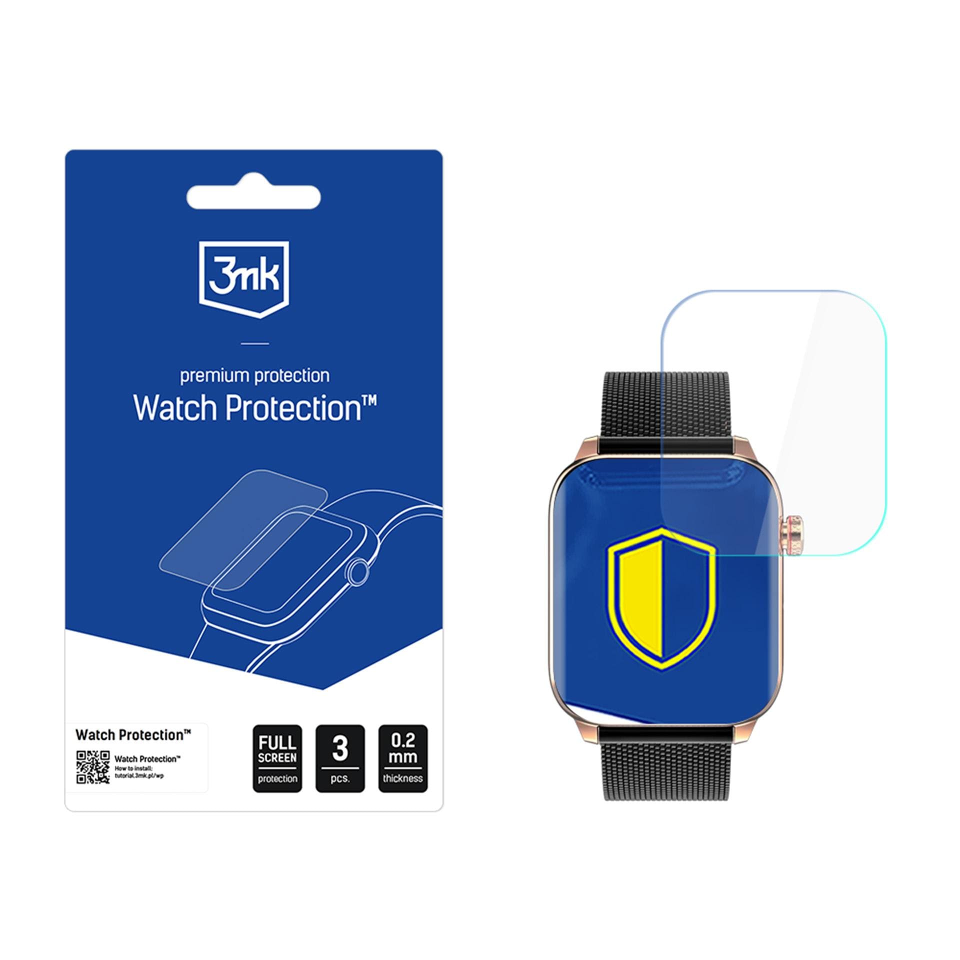 3mk Watch Protection ARC-skærmbeskyttelsesfilm til MAXCOM Oxygen 2 FW64