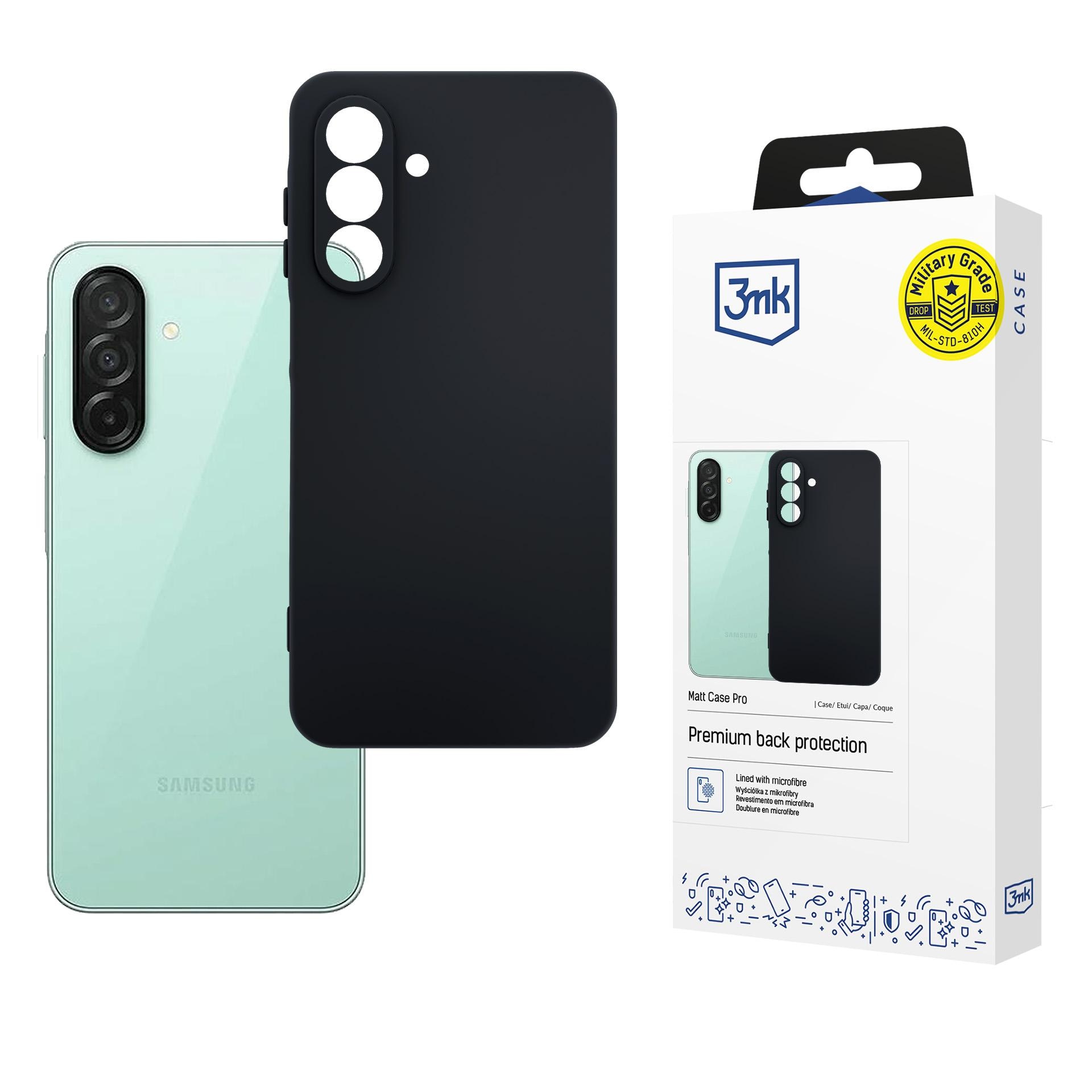 3mk Matt Case Pro til Samsung Galaxy A27 5G – Mat sort