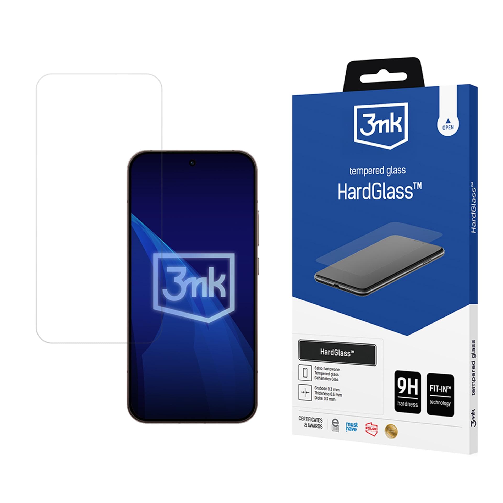 3mk HardGlass™ hærdet glas til Oppo Reno 15 Pro 5G (CPH2813)