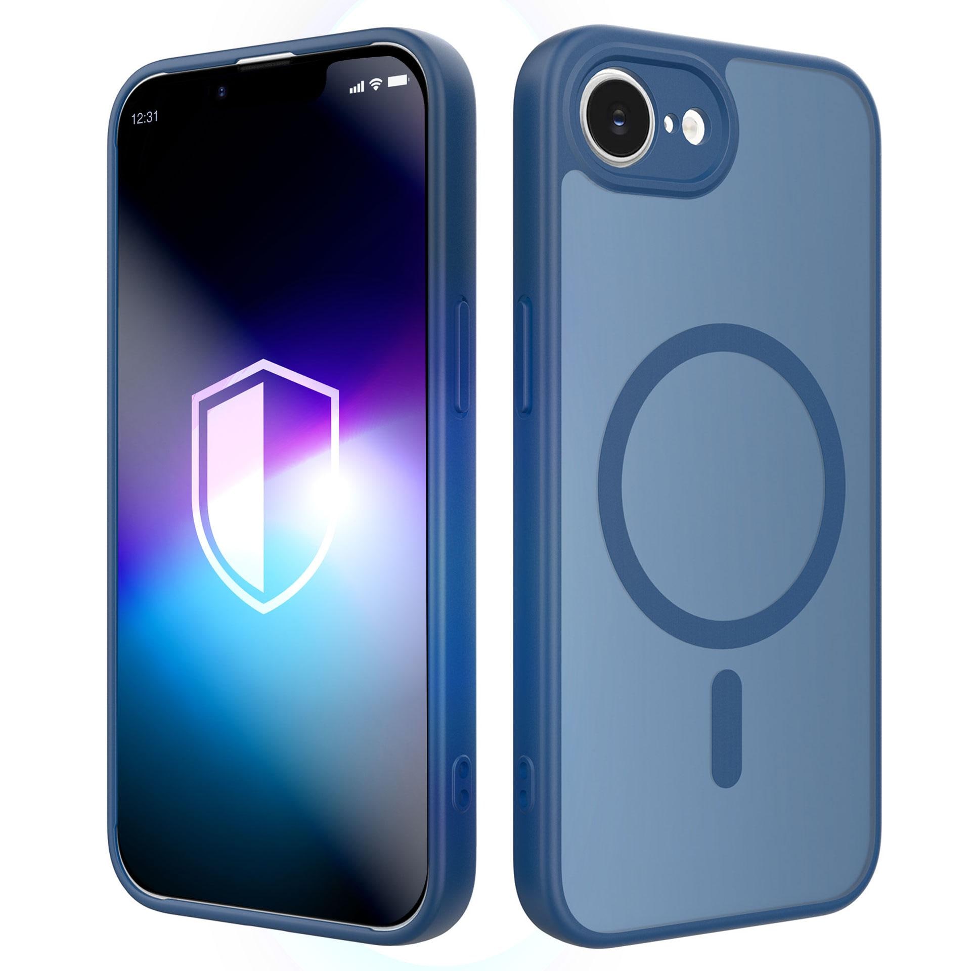 3mk Misty MagCase til iPhone 16E / 17E – blå