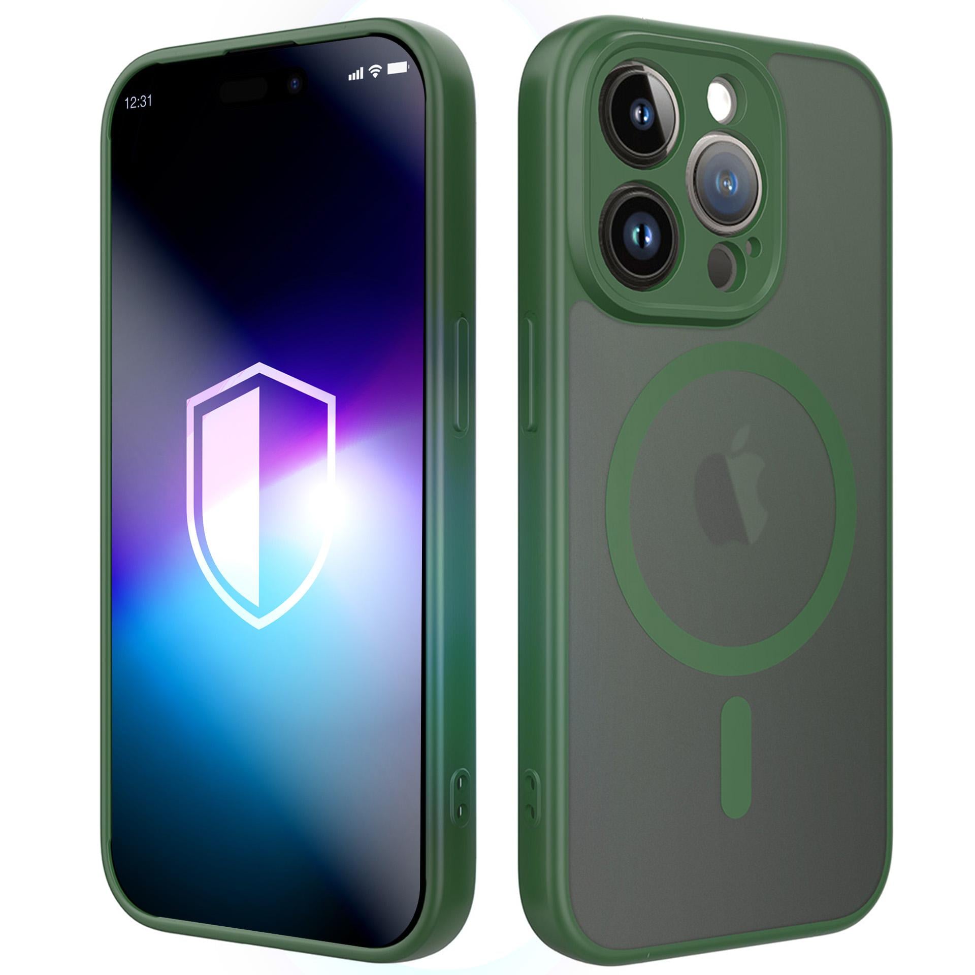 3mk Misty MagCase til iPhone 14 Pro – Grøn