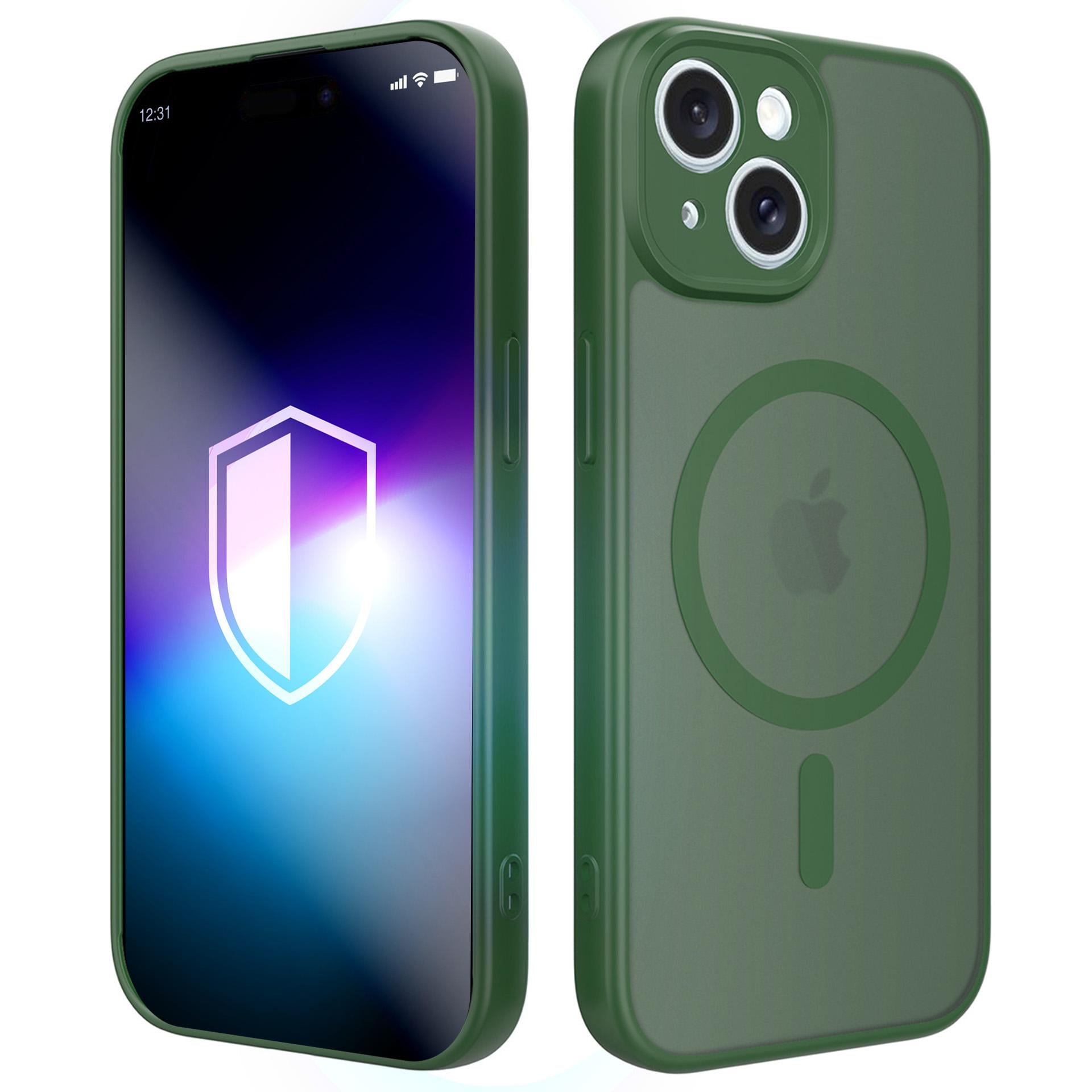 3mk Misty MagCase til iPhone 15 – grøn