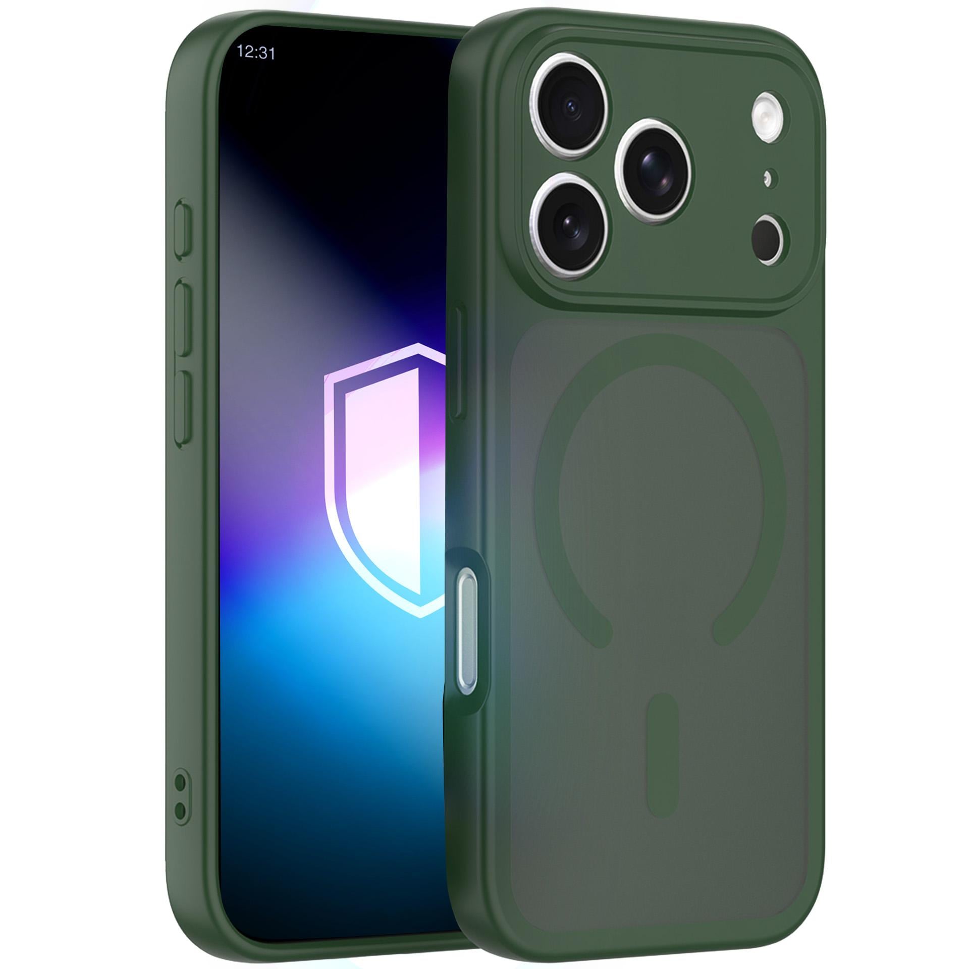 3mk Misty MagCase til iPhone 17 Pro – grøn