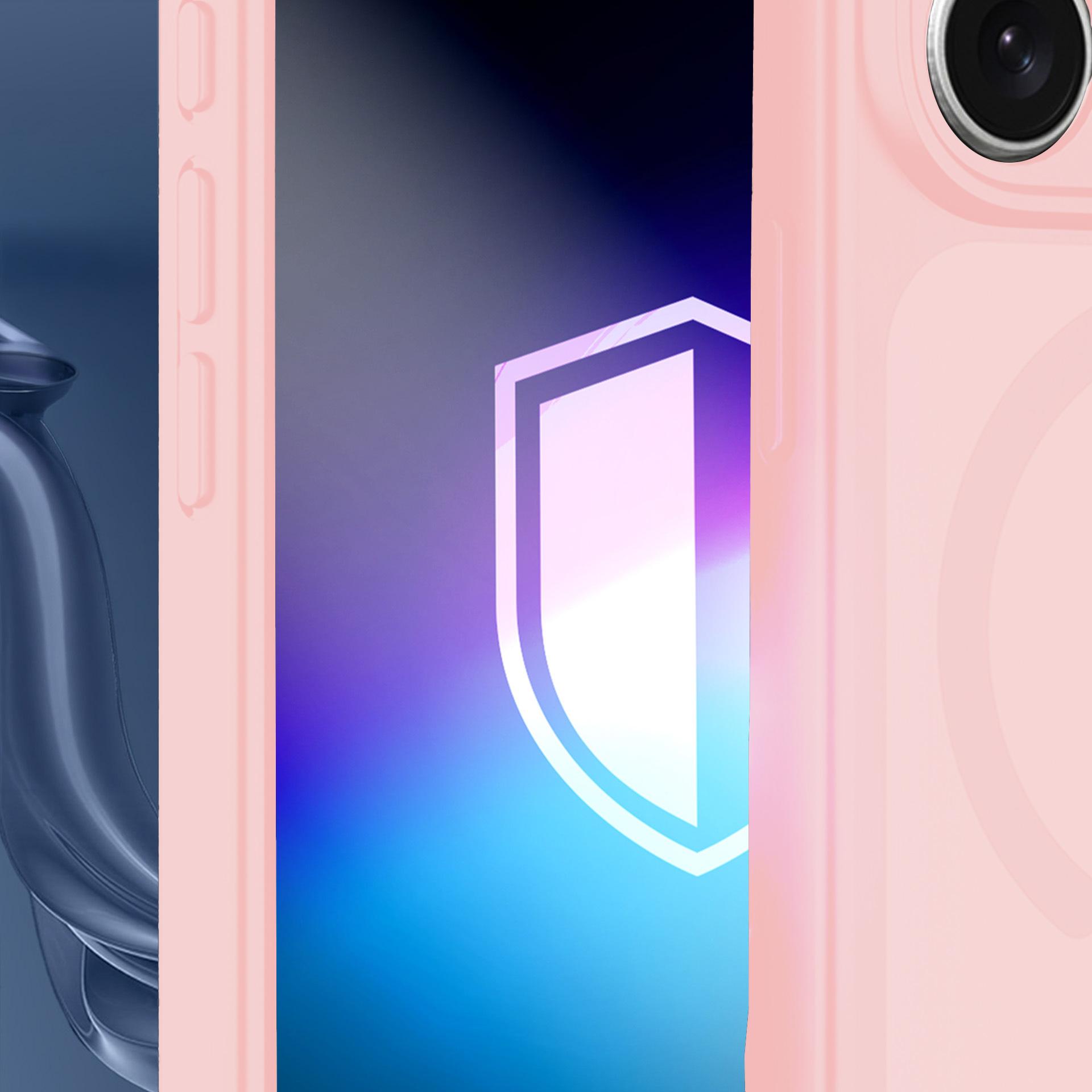 3mk Misty MagCase til iPhone 14 Pro – Lyserød