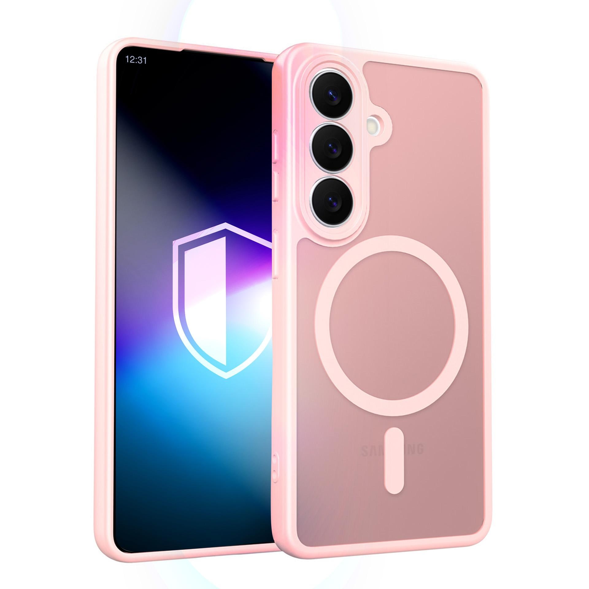 3mk Misty MagCase til Samsung Galaxy S26 – lyserød