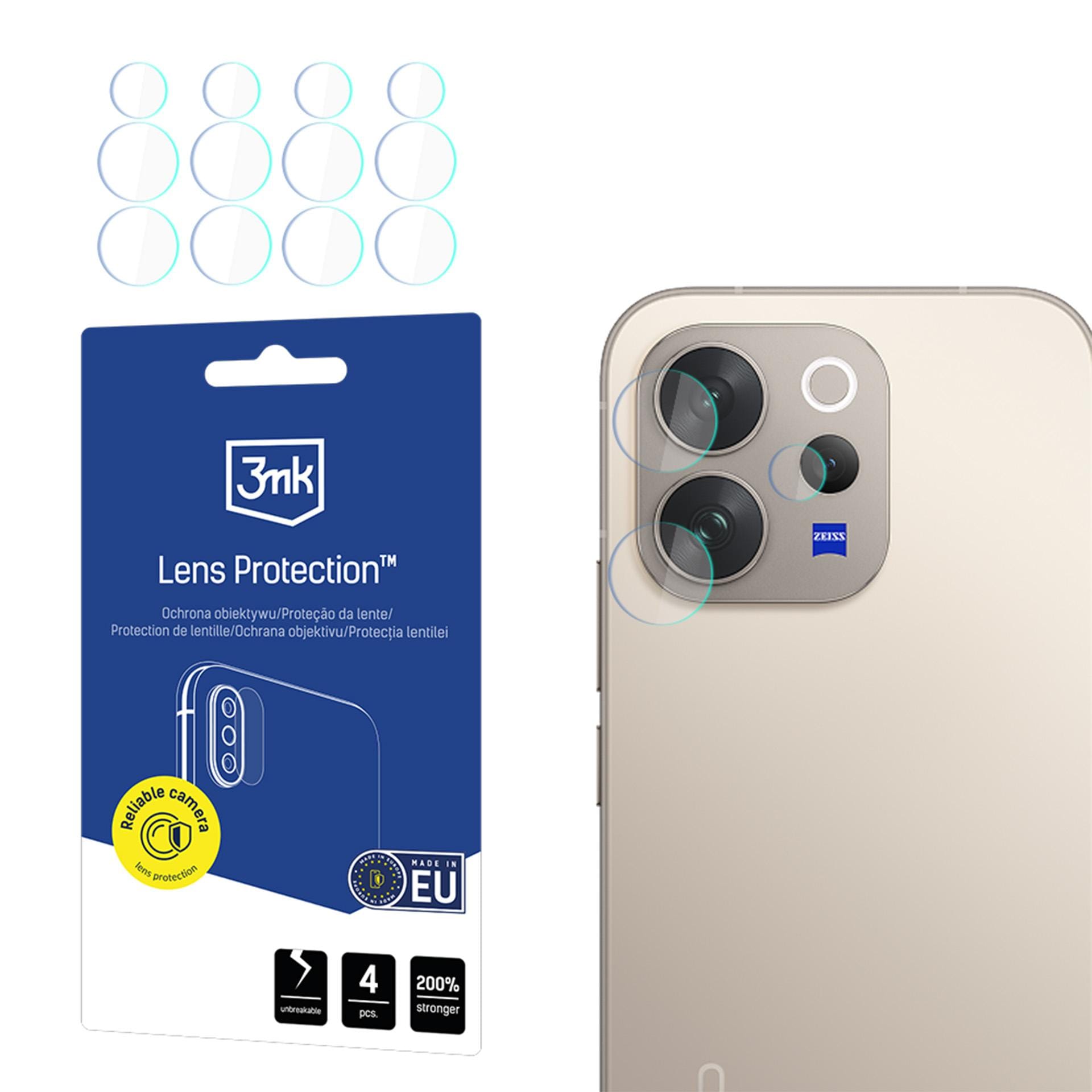 3mk Lens Protection™ hybridkameraobjektivglas til Vivo V70