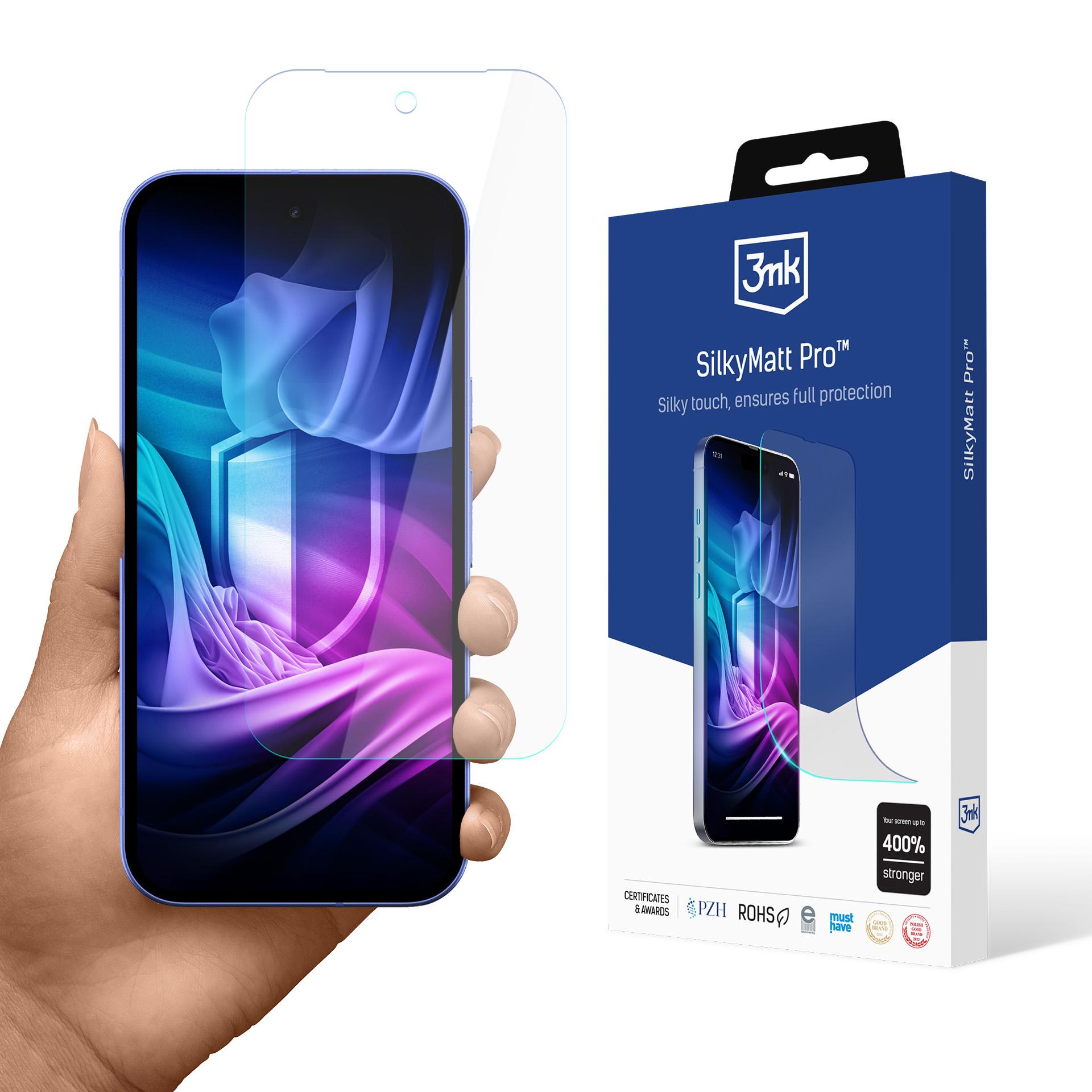 3mk SilkyMatt Pro™ matfolie til Google Pixel 10A