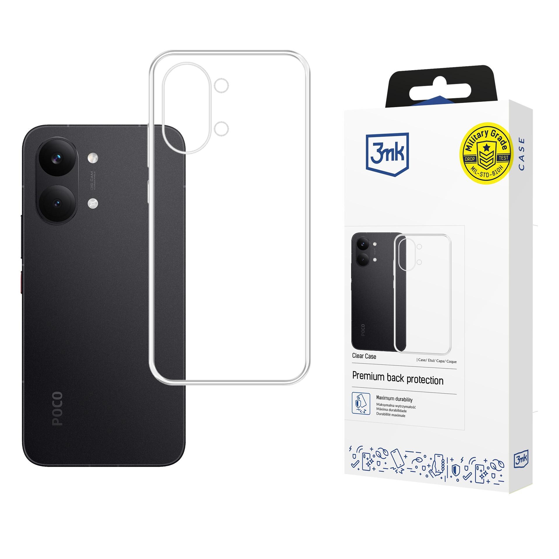 3mk gennemsigtigt cover til Xiaomi Poco X8 Pro Max – gennemsigtigt