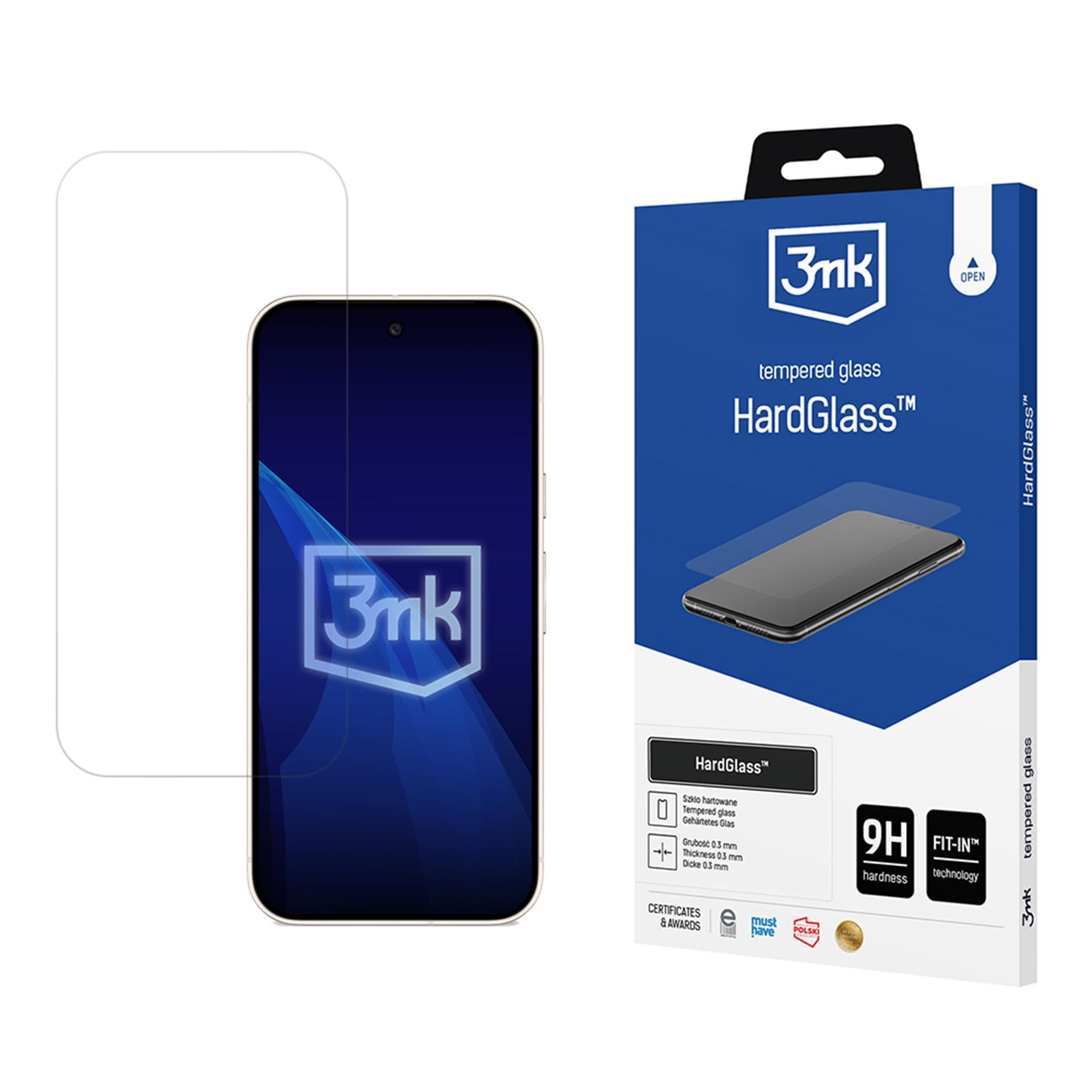 3mk HardGlass™ hærdet glas til Google Pixel 11 / Pixel 11 Pro