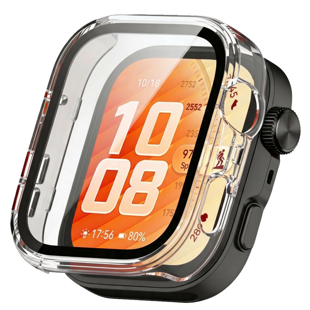 Tech-Protect beskyttelsesetui til Huawei Watch Fit 5 Pro – gennemsigtigt