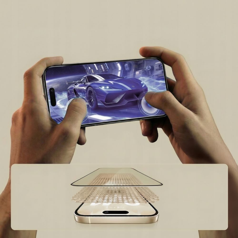 Tech-Protect Glass Fit+ 2-pak hærdet glas til Xiaomi 17T – Sort