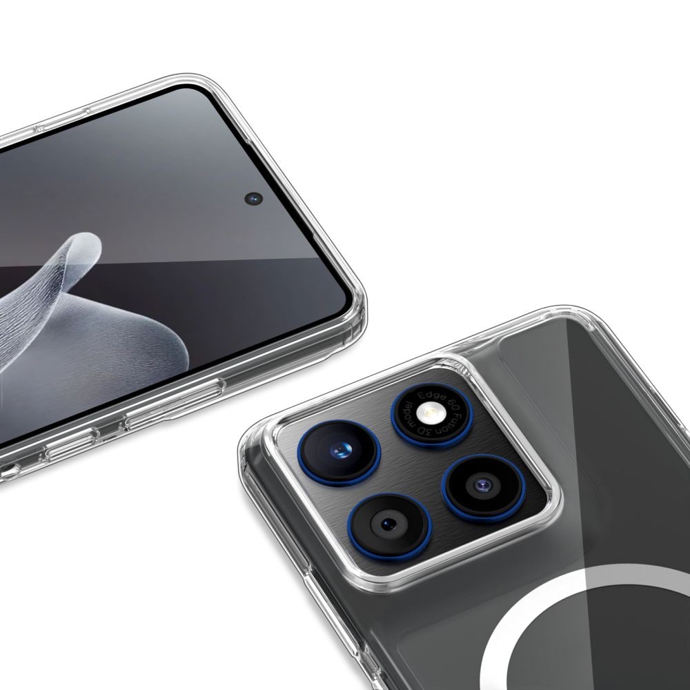 Tech-Protect FlexAir Hybrid MagSafe-etui til Motorola Edge 70 5G – gennemsigtigt