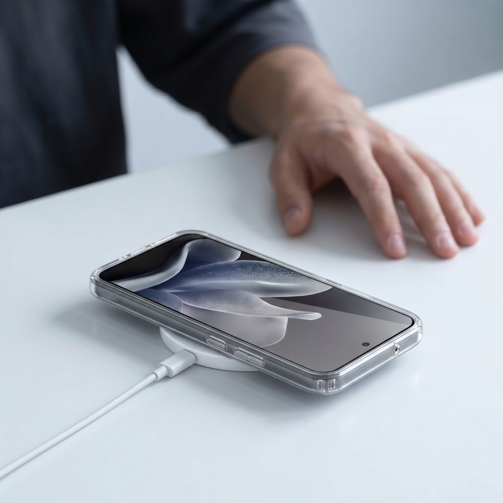 Tech-Protect FlexAir Hybrid MagSafe-etui til Motorola Edge 70 5G – gennemsigtigt