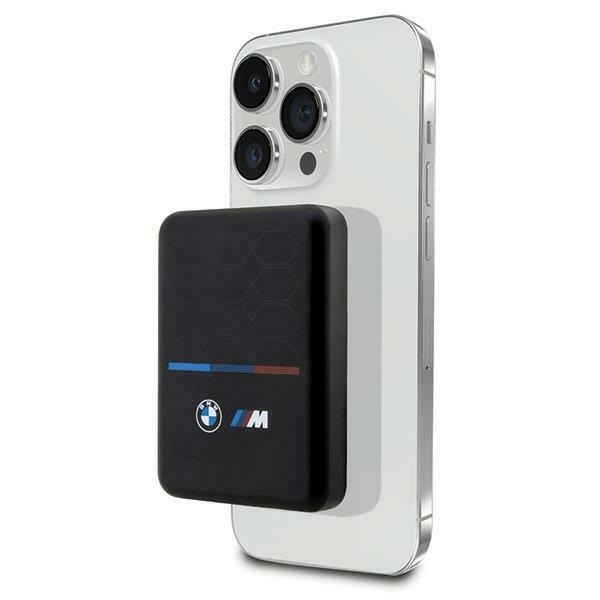 BMW M Collection MagSafe 15 W 3000 mAh induktiv powerbank – sort