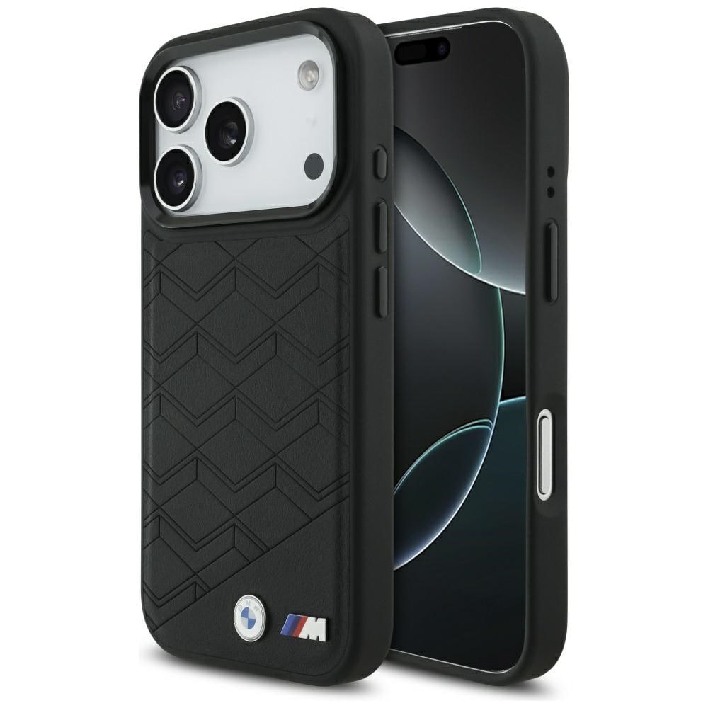 BMW M-formet logo MagSafe-etui til iPhone 17 Pro – sort