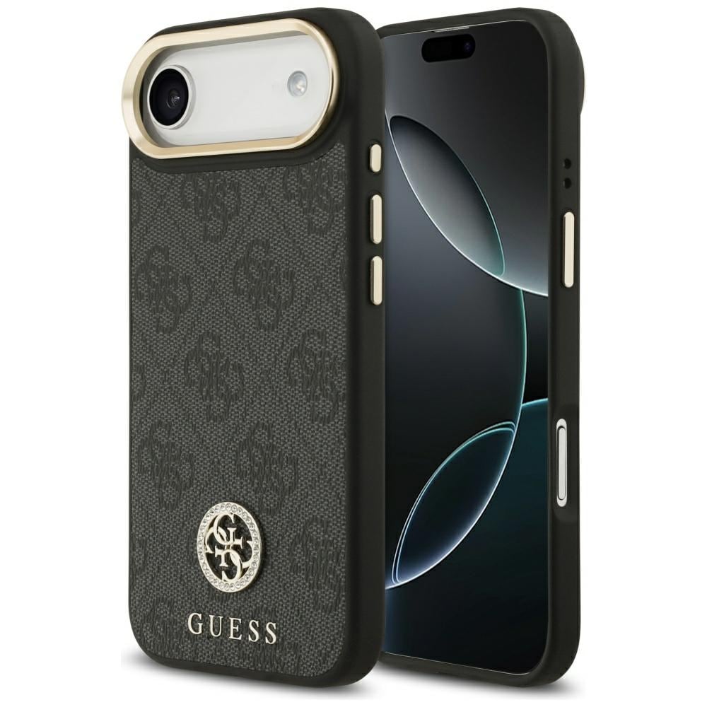 Guess 4G Strass Logo MagSafe-etui til iPhone Air – sort