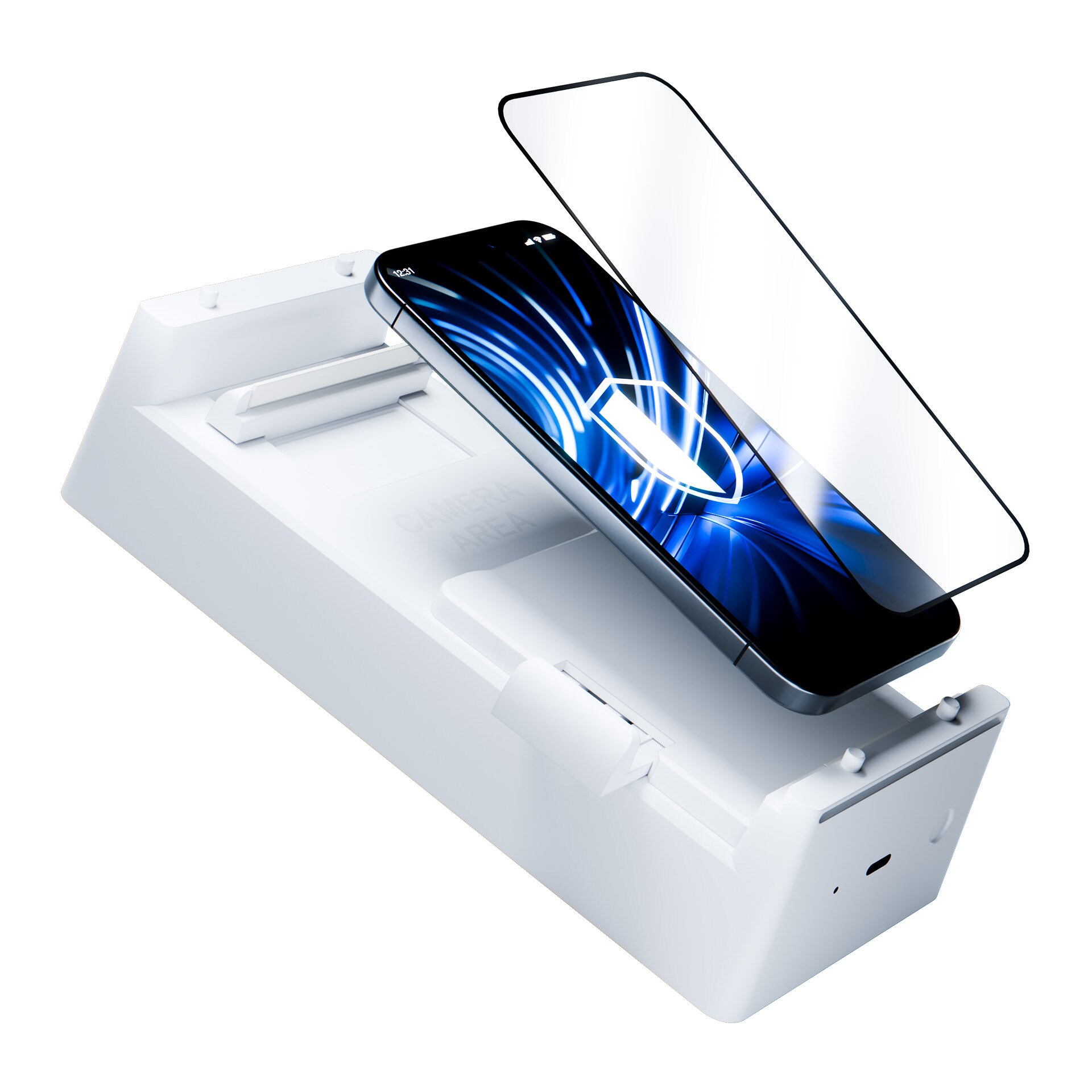 3mk Expert Glass Protection™ hærdet glas med påsætningsværktøj til Samsung Galaxy S24 Ultra