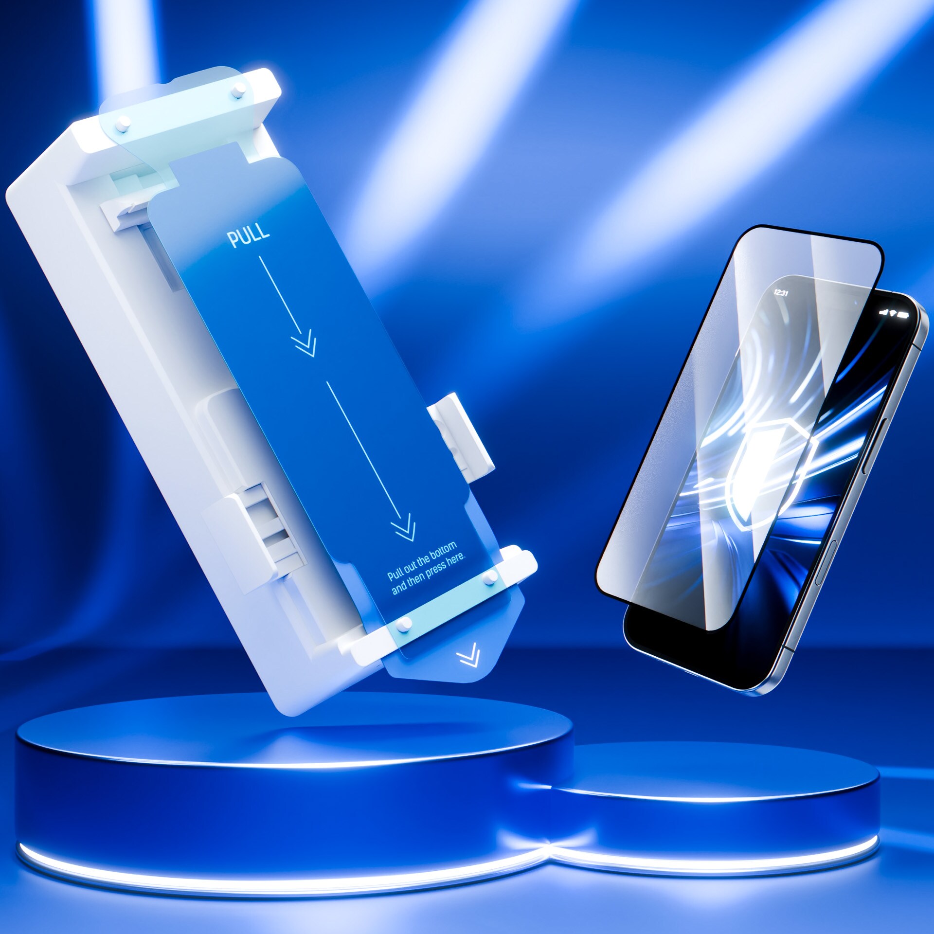 3mk Expert Glass Protection™ hærdet glas med påsætningsværktøj til Samsung Galaxy S24 Ultra