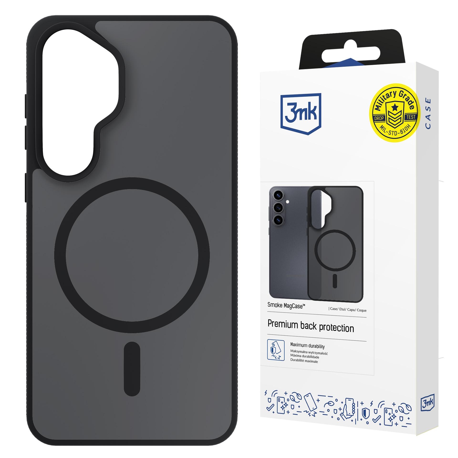 3mk Smoke MagCase til Samsung Galaxy S26 – Grå