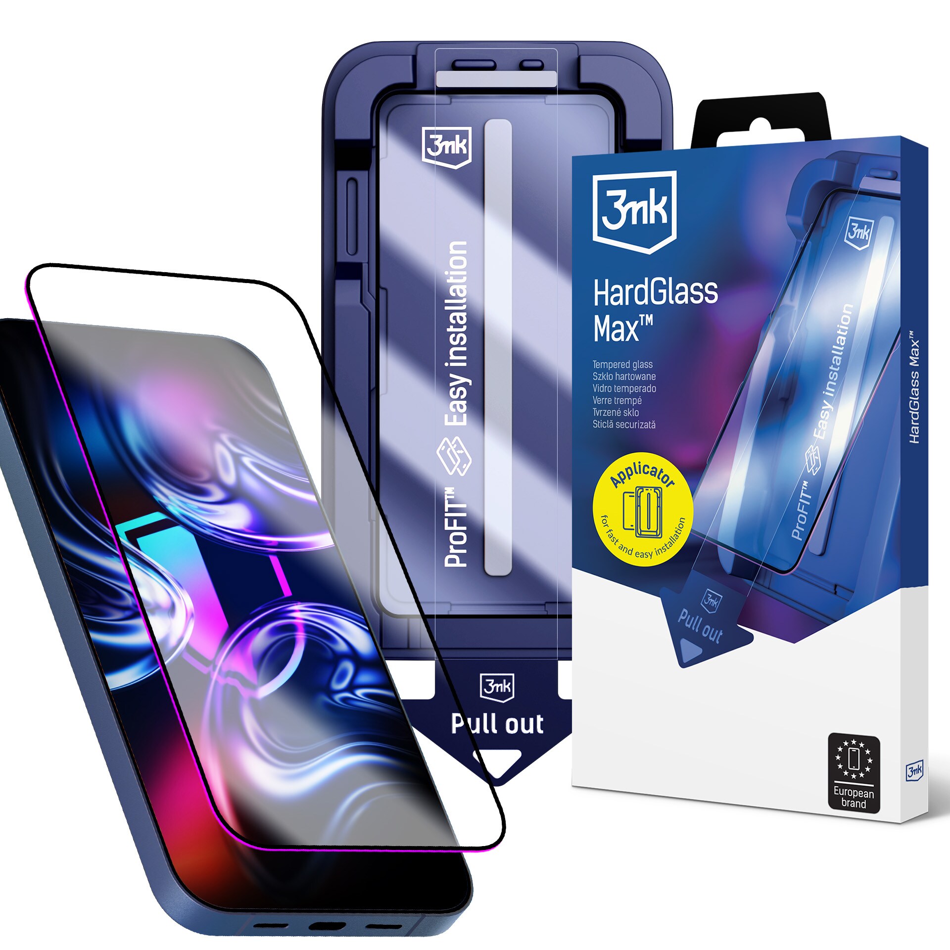 3mk HardGlass Max hærdet glas til Samsung Galaxy A37