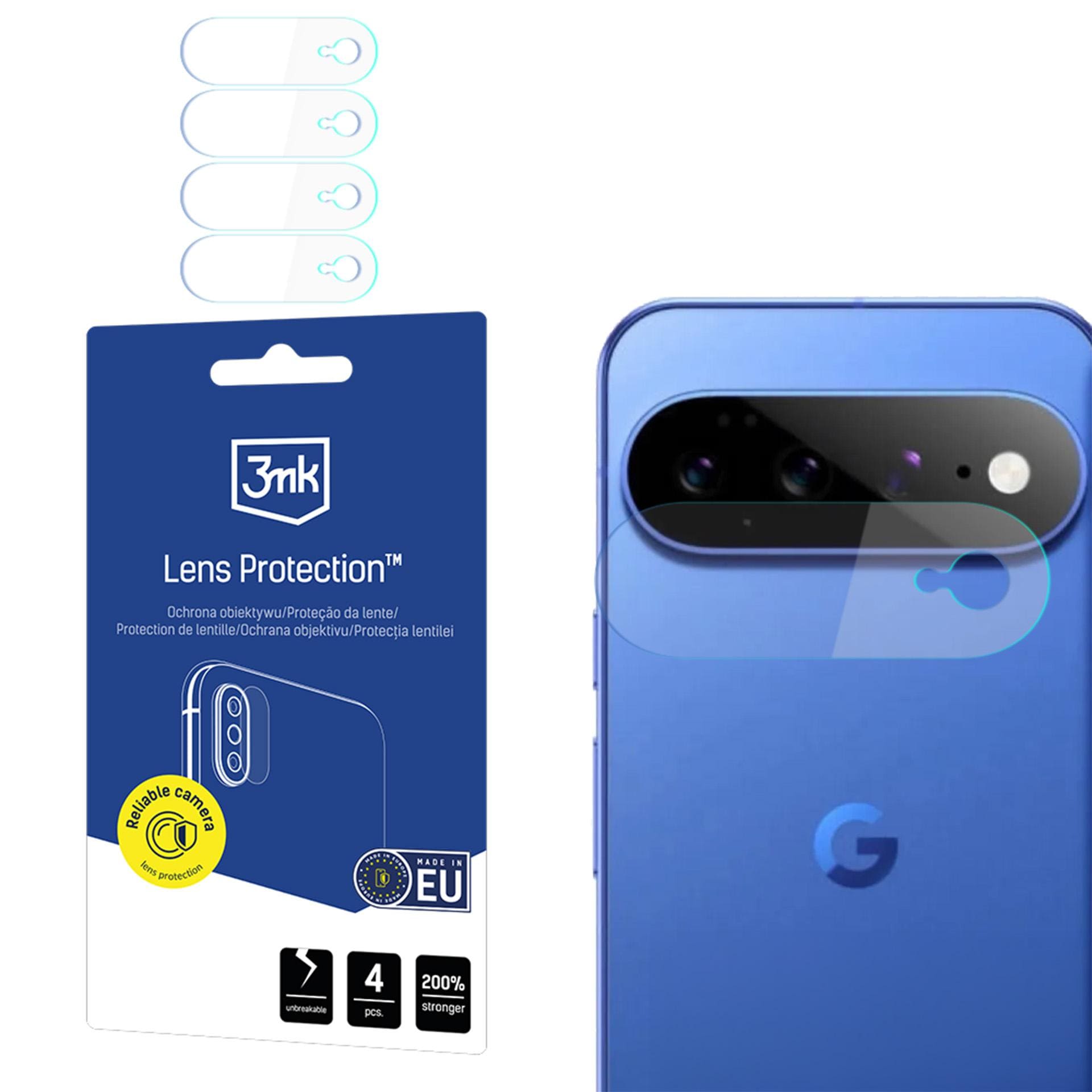 3mk linsebeskyttelse – hybridglas til kameralinsen på Google Pixel 11 Pro XL