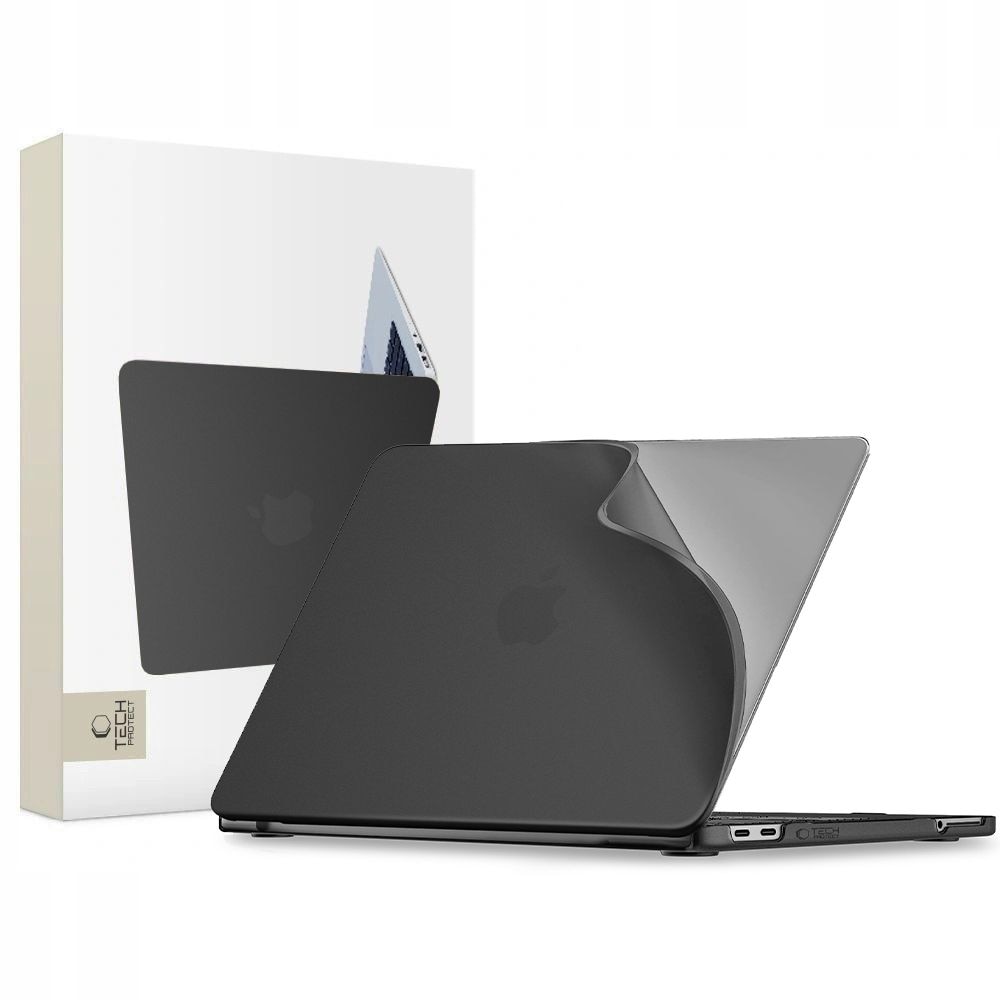 Tech-Protect Softshell-etui til MacBook Neo 13" 2026 – mat sort