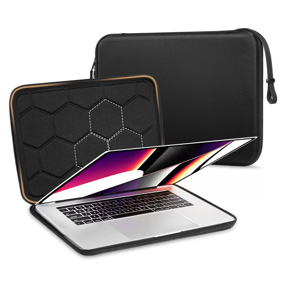 Tech-Protect Hardpouch-laptopetui 13-14 – Sort