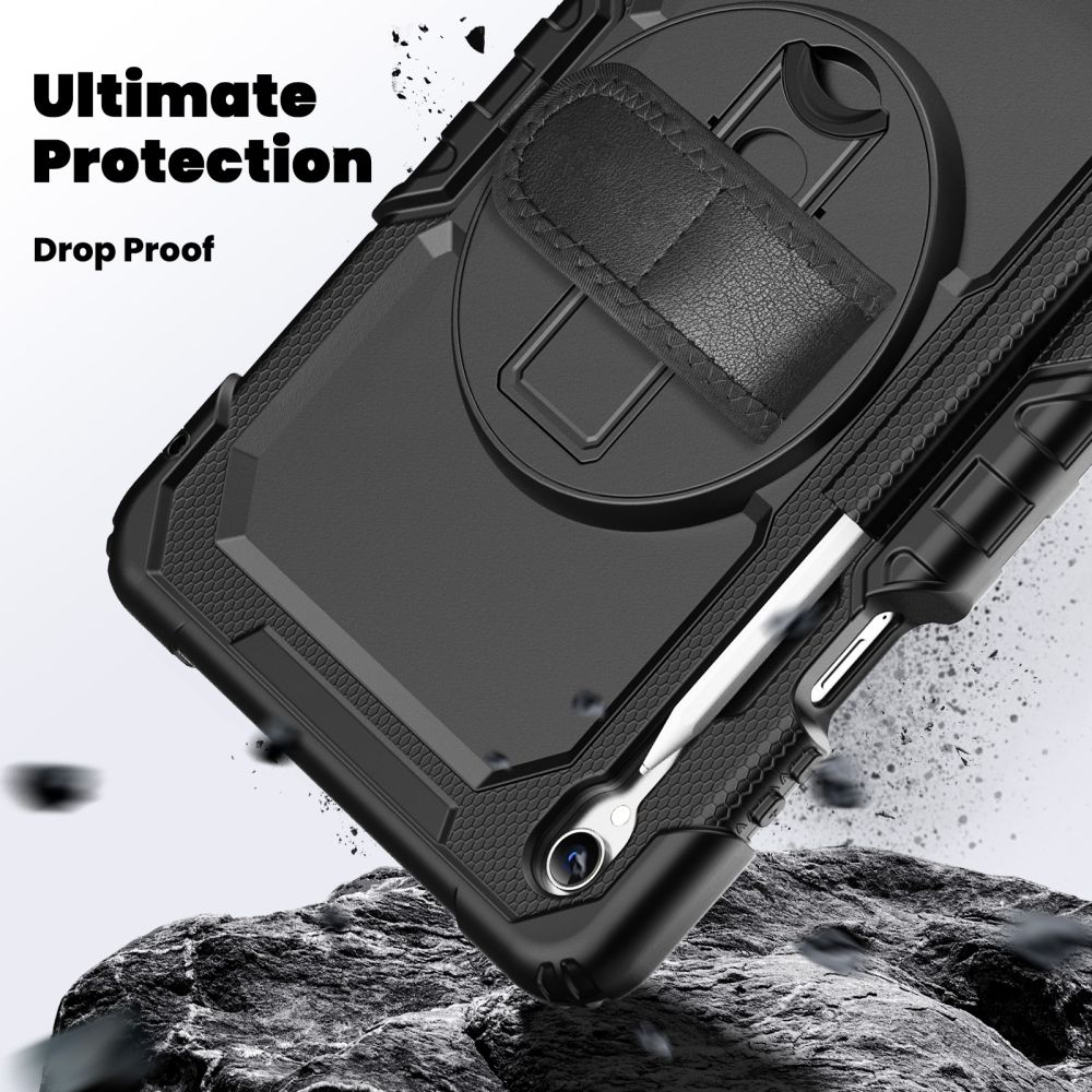 Tech-Protect Solid-etui til Samsung Galaxy Tab S11 11,0 X730 / X736B – Sort