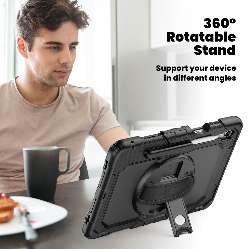Tech-Protect Solid-etui til Samsung Galaxy Tab S11 11,0 X730 / X736B – Sort