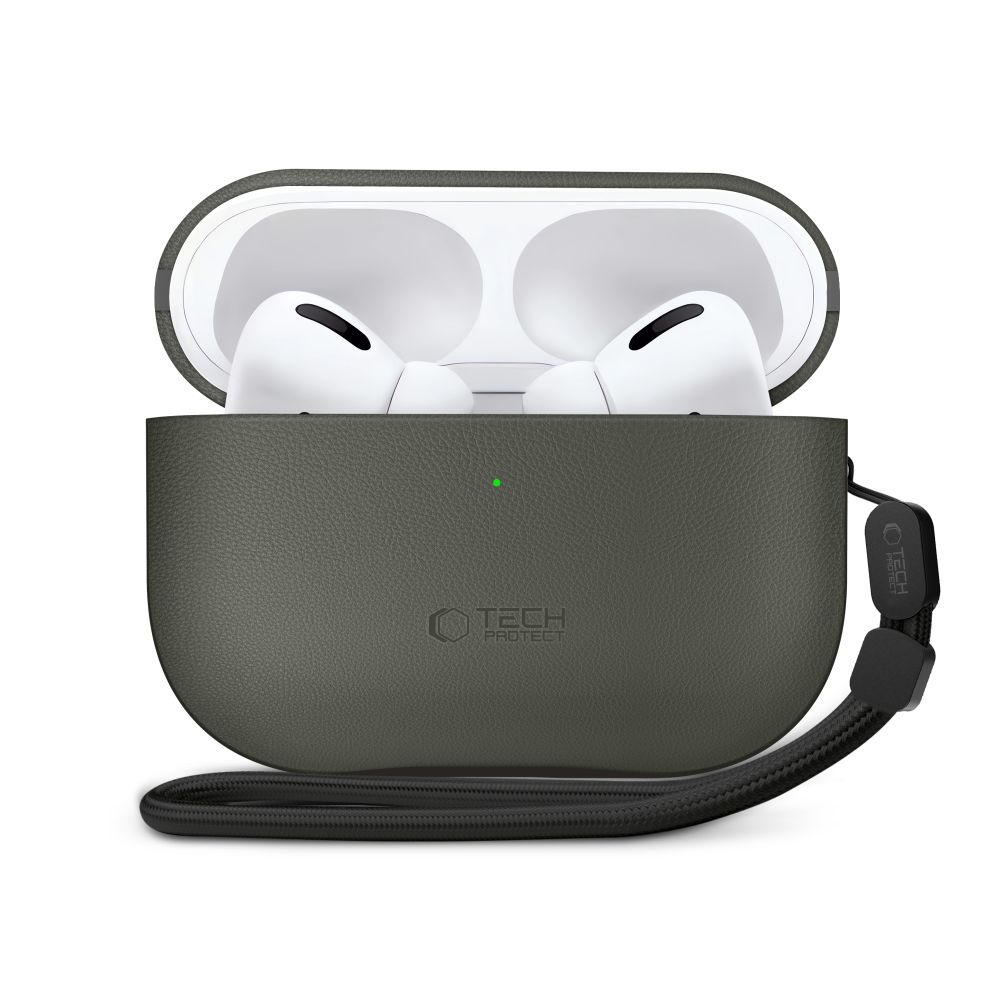 Tech-Protect NaturalFit-etui til AirPods Pro 3 – Grøn
