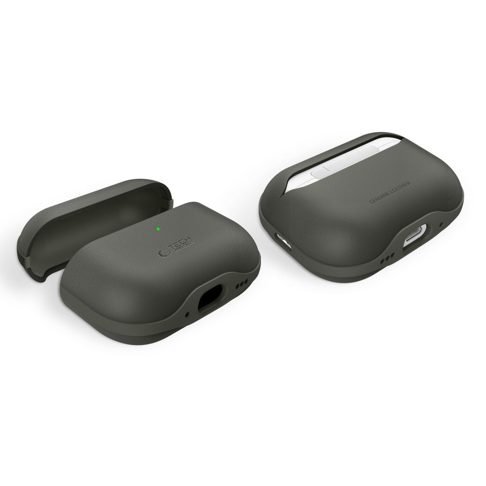 Tech-Protect NaturalFit-etui til AirPods Pro 3 – Grøn