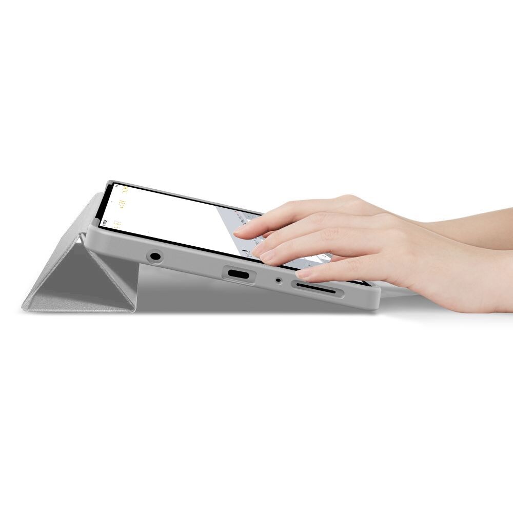 TechProtect SmartCase til Samsung Galaxy Tab A9 / A11 8,7 X110 / X115 / X133 / X135 – Grå