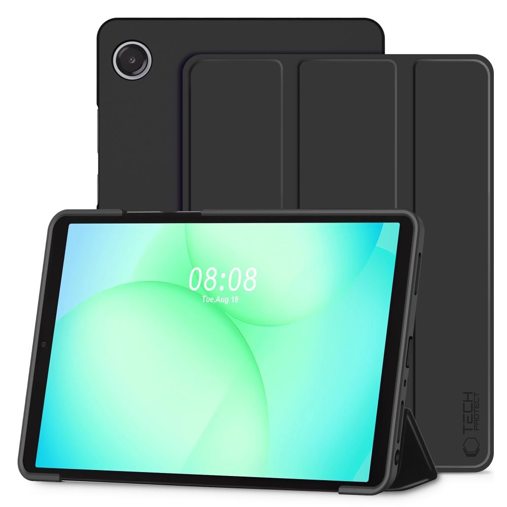TechProtect SmartCase til Samsung Galaxy Tab A9+/A11+ 11,0 (X210/X215/X216/X230/X235/X236) – Sort