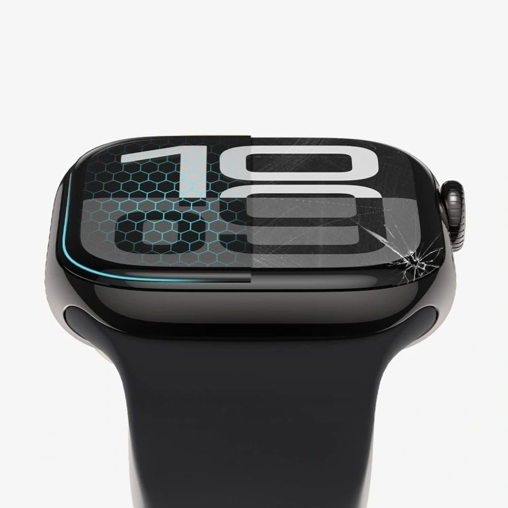 Tech-Protect Glass Flex+ 2-pak til Garmin Venu 4 41 mm – sort
