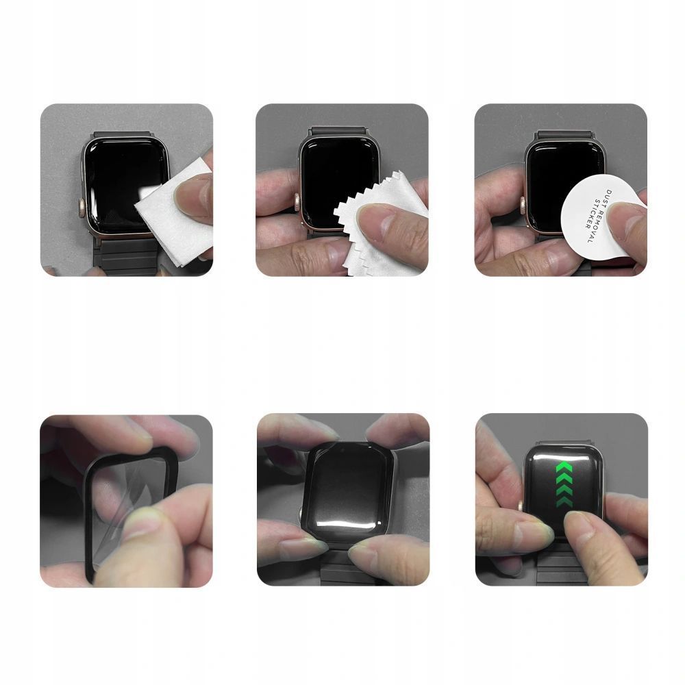 Tech-Protect Glass Flex+ 2-pak til Garmin Venu 4 41 mm – sort