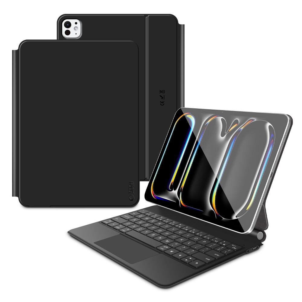 Tech-Protect SmartCase Magnet til iPad Pro 11” 5/6 2024-2025 – Sort