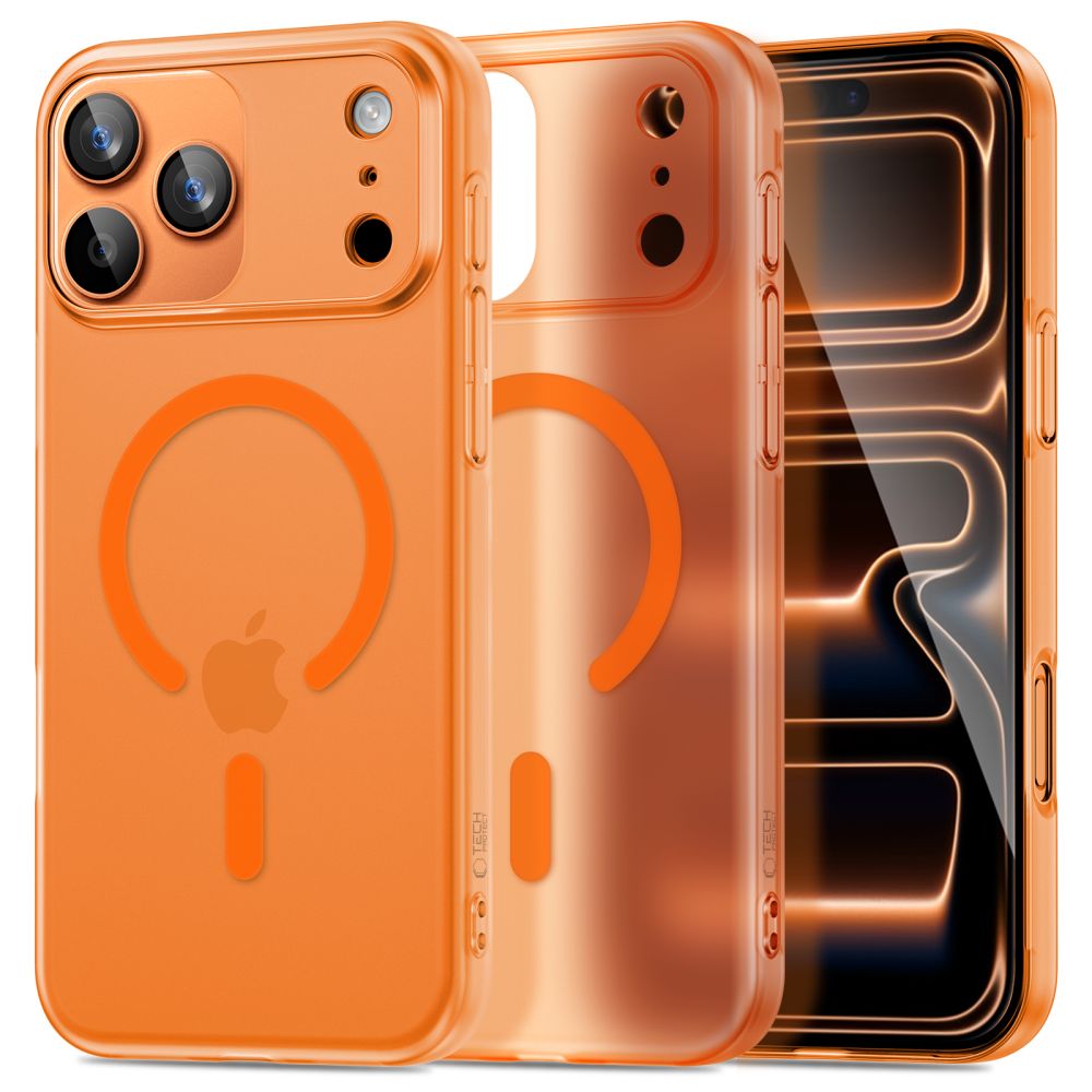 Tech-Protect Magslim MagSafe-etui til iPhone 17 Pro Max – orange