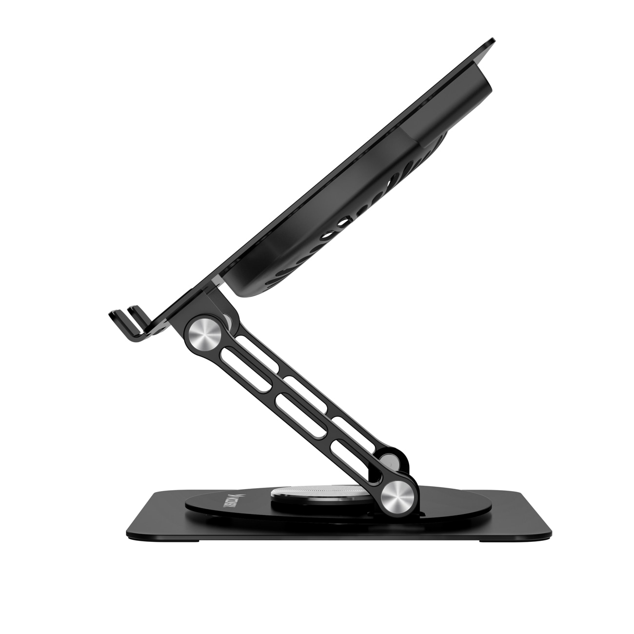 Wozinsky WDCX-X16-AS CoolBase RGB 360° køleholder til bærbar computer og tablet – sort