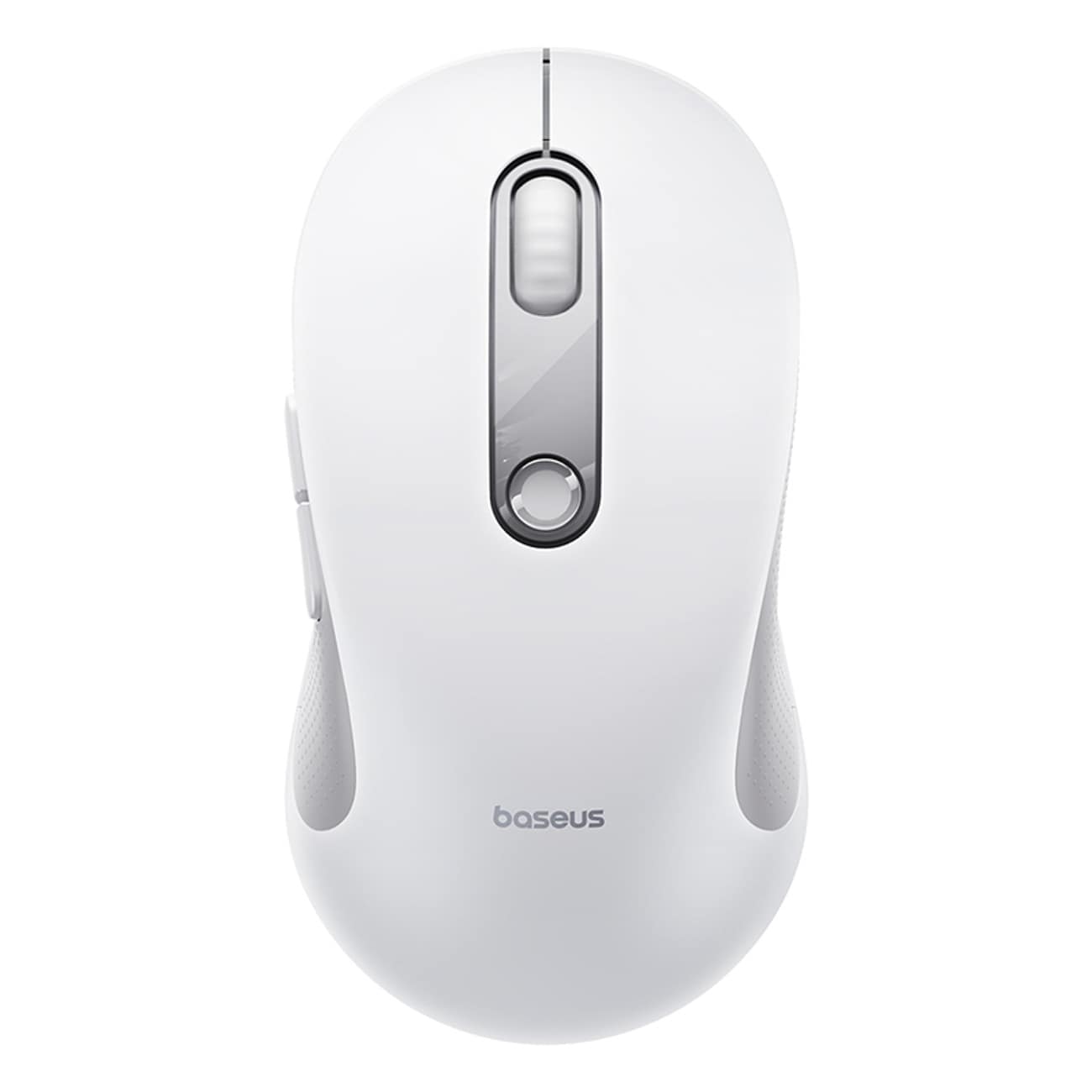 Baseus F02 trådløs ergonomisk Bluetooth-mus – hvid