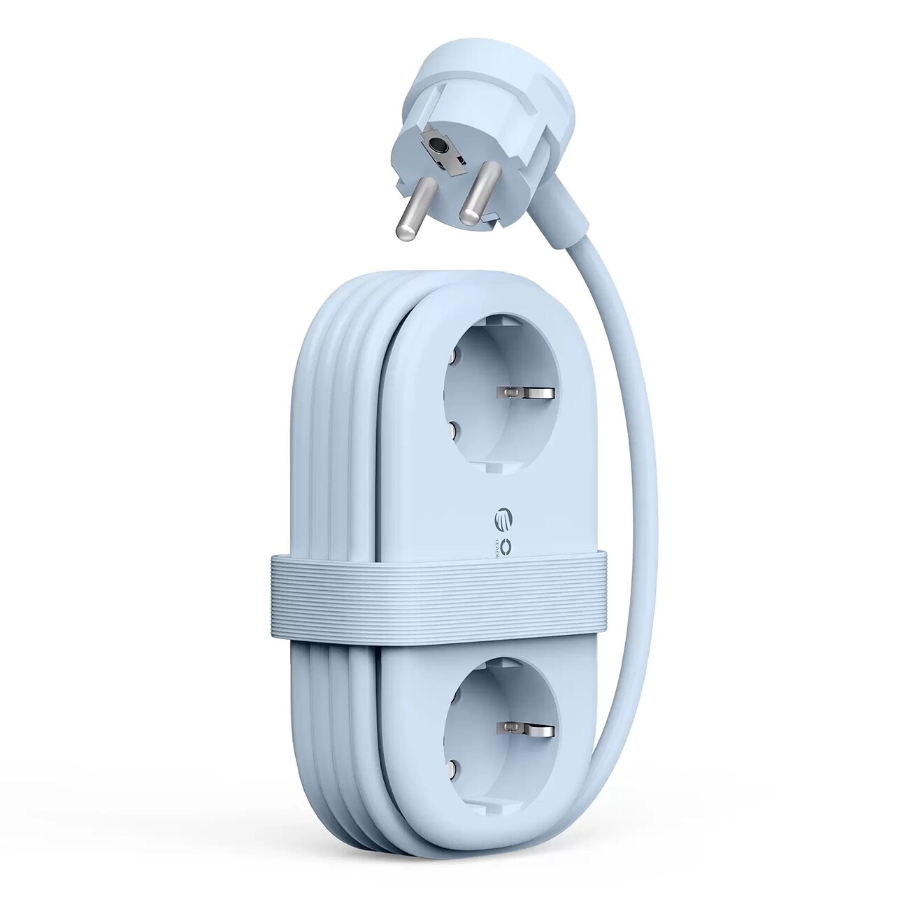 Orico AP3 65 W GaN 6-i-1 stikdåse 2x vekselstrøm + 2x USB-A + 2x USB-C – Blå