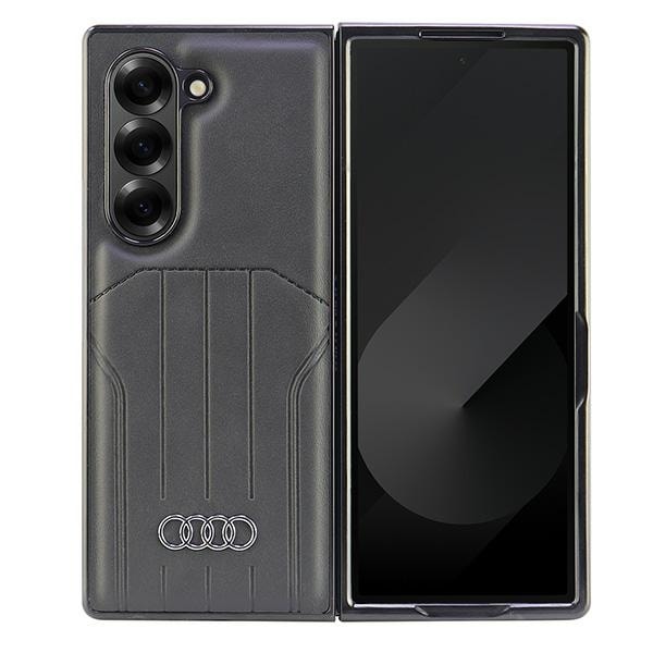 Audi MagSafe-etui i syntetisk læder til Samsung Galaxy Z Fold 6 – sort