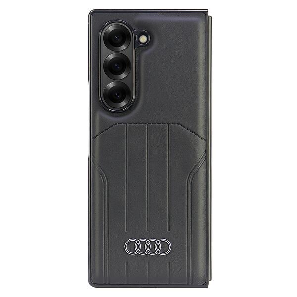 Audi MagSafe-etui i syntetisk læder til Samsung Galaxy Z Fold 6 – sort