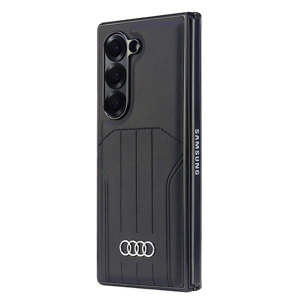 Audi MagSafe-etui i syntetisk læder til Samsung Galaxy Z Fold 6 – sort
